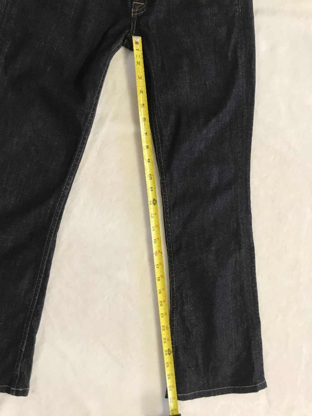 Hudson Jeans Petite Bootcut Dark Wash Stretch Denim Mid Rise 27 - Picture 7 of 12